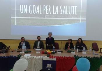“Un goal per la salute” fa tappa a L’Aquila: incontrati oltre 150 studenti