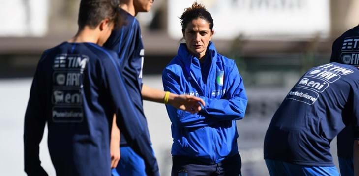 Primo raduno di selezione a Brescia. Patrizia Panico convoca 44 giocatori classe 2005