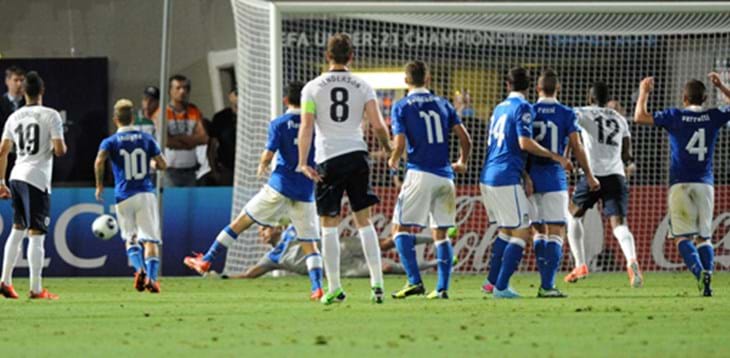 Under 21: distrazione al retto femorale per Marrone