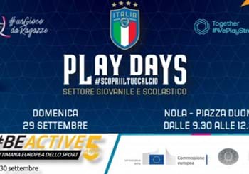 Calcio femminile: Play Days a Nola