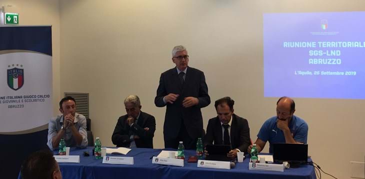 Riunione programmatica con il Presidente Sgs Tisci