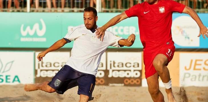 Nazionale Beach Soccer: Azzurri sconfitti dalla Polonia nella ‘Persian Cup’