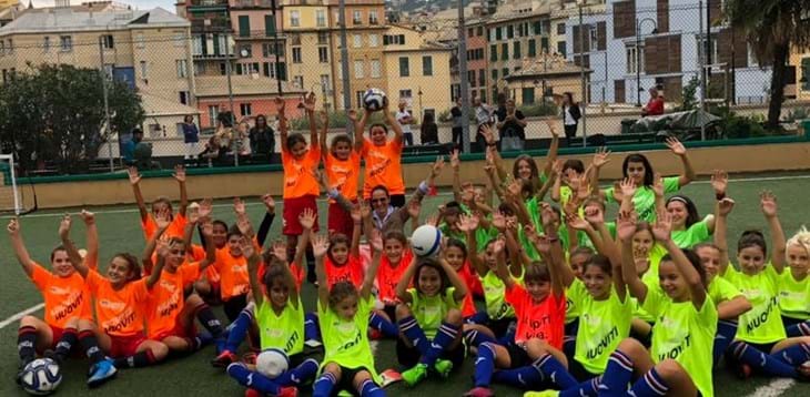 Settimana Europea dello Sport, il Calcio Femminile fa battere il cuore di Genova