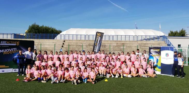 Un successo il Play Days nelle Marche, 70 ragazze in campo
