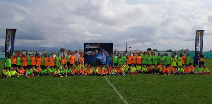 Ragazze in campo ai Play Days di Tavagnacco
