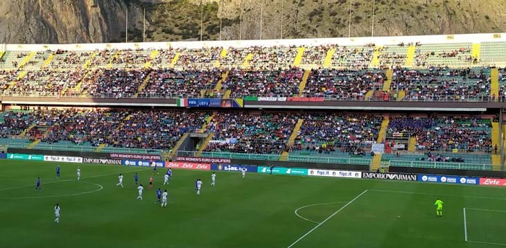 Palermo fa festa con la Nazionale Femminile