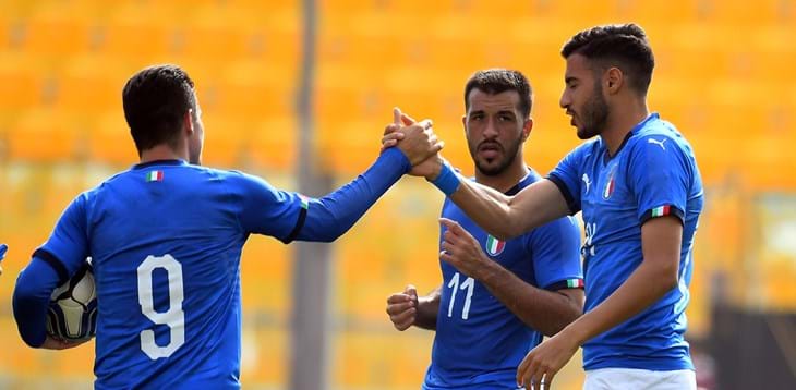 Viterbese midfielder Errico and Fermana goalkeeper Gemello called up