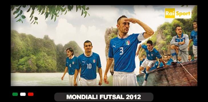 Il Mondiale di calcio a 5 in Tv!
