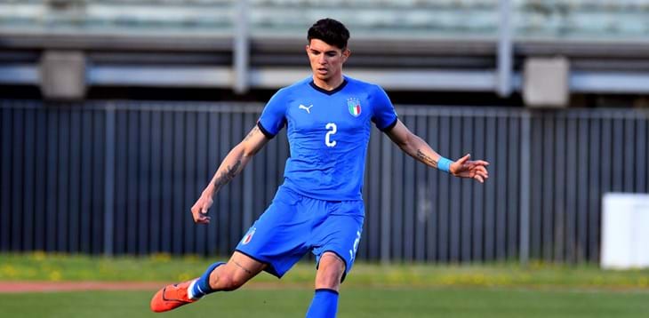 The Azzurrini in Yerevan. On Monday they will be on the pitch against Armenia for the third qualifying match