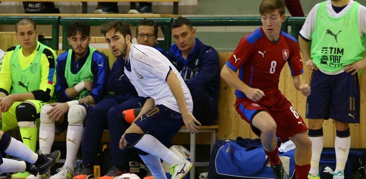 Calcio a 5: l’Under 21 vince anche la seconda gara con la Rep. Ceca