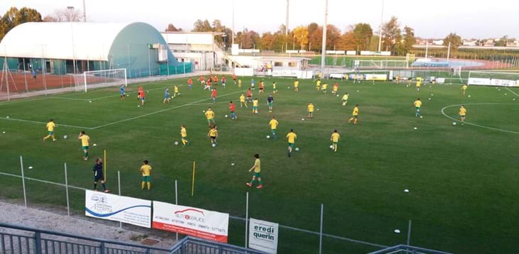 Allenamento Sas Casarsa con il Cft