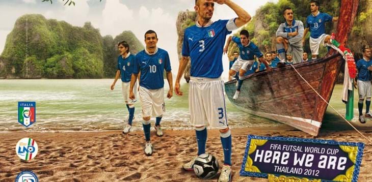 Gli Azzurri del calcio a 5 partono per i Mondiali in Thailandia!