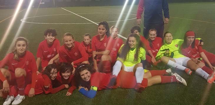 Le piccole della Triestina in campo