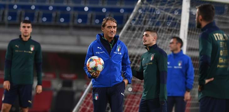 A Coverciano inizia oggi la preparazione per le due gare con Bosnia e Armenia