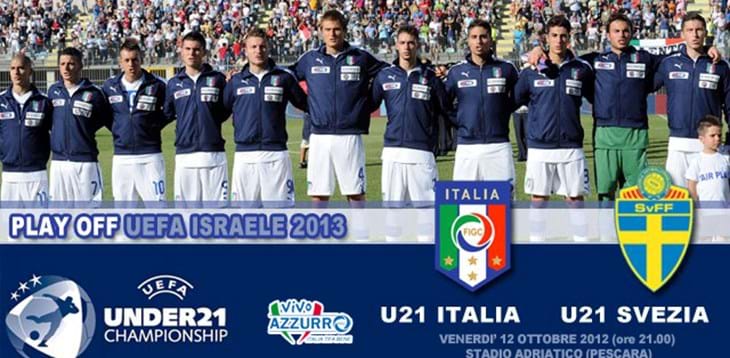 U21 Italia-Svezia: le info sui biglietti