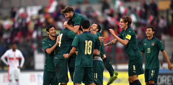 8 Nations Tournament. The Azzurrini hit four against Switzerland in Biella
