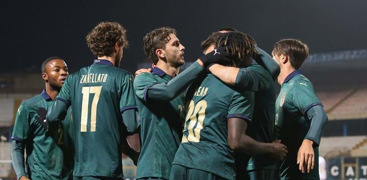Nicolato takes after Mancini, another high-scoring affair in Sicily: a brace for Kean and a 6-0 win over Armenia