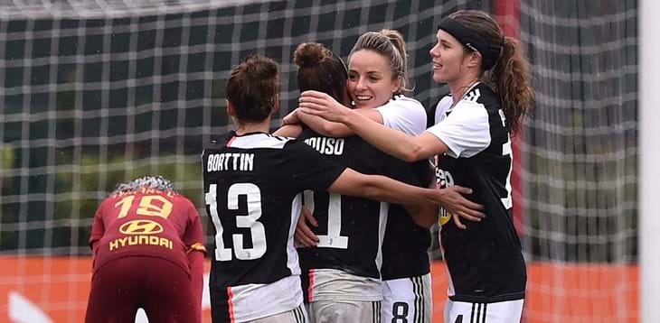 Poker della Juve sulla Roma, bianconere di nuovo in testa