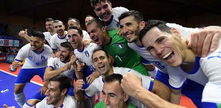L'Italfutsal va in Slovenia per due amichevoli: i 18 convocati del Ct Alessio Musti