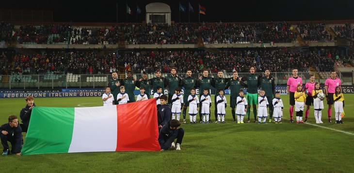 European qualification: Italy to play Sweden at the Stadio Ciro Vigorito in Benevento on 31 March