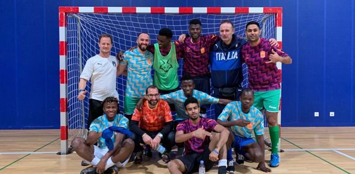 La FIGC presente al Global Refugee Tournament con i ragazzi di Rete!