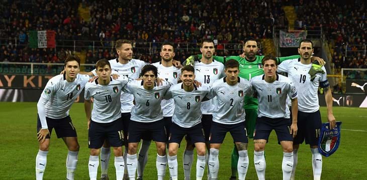 Ranking FIFA: l’Italia chiude il 2019 al 13° posto, nell’ultimo anno gli Azzurri hanno guadagnato 68 punti