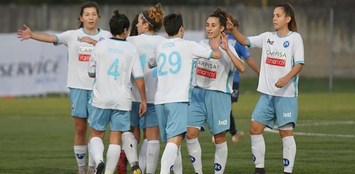 La Lazio batte il San Marino Academy, il Napoli vince e prende la vetta, sorride il Ravenna