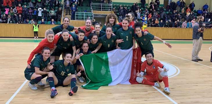 L'Italfutsal vince la Freedom Cup 2020, le Azzurre battono in finale 4-2 l'Ucraina a Lviv