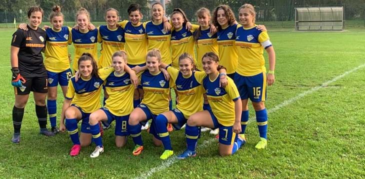 Le gialloblù del Tavagnacco in campionato