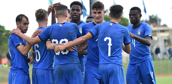 Primo allenamento a Lecco in vista dell’amichevole di mercoledì con la Svizzera