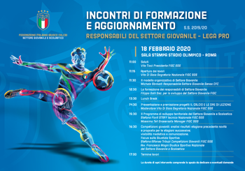 Il Settore Giovanile e Scolastico FIGC incontra le società di Lega Pro