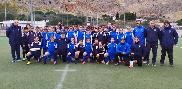 Seduta di allenamento nei CFT siciliani