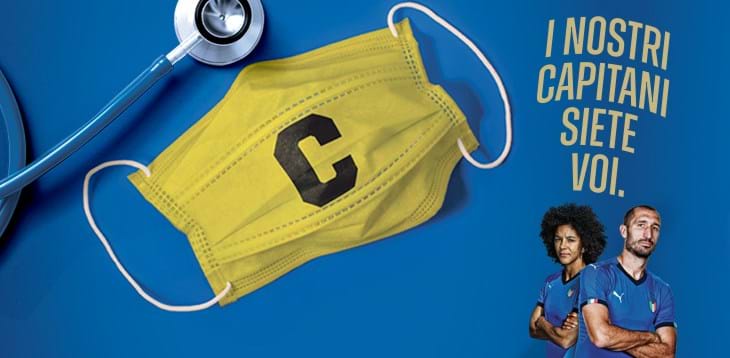 Gli Azzurri e le Azzurre ringraziano il personale ospedaliero: