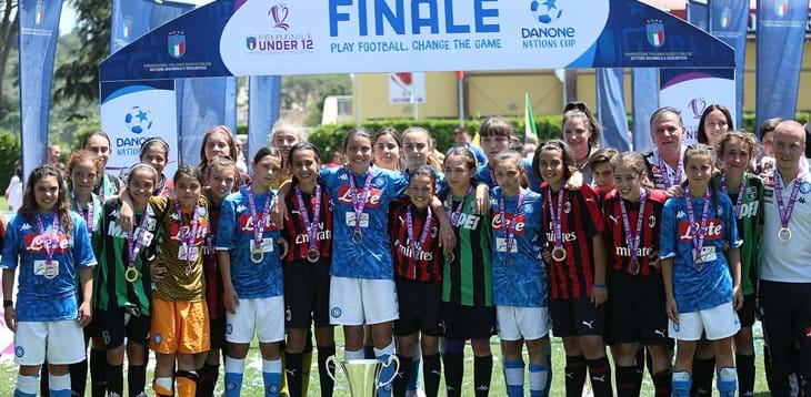Danone Nations Cup: annullata la Fase Internazionale. Pronte attività alternative per la formazione delle ragazze