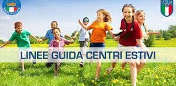 CENTRI ESTIVI - CAMP ESTIVI 2020