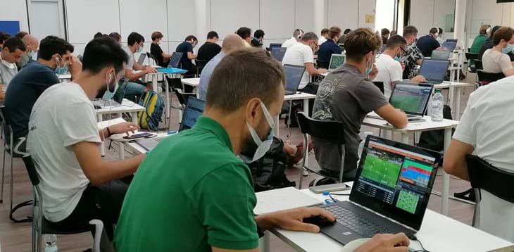 Corso per Match analyst, tempo di esami: gli aspiranti videoanalisti alla prova finale