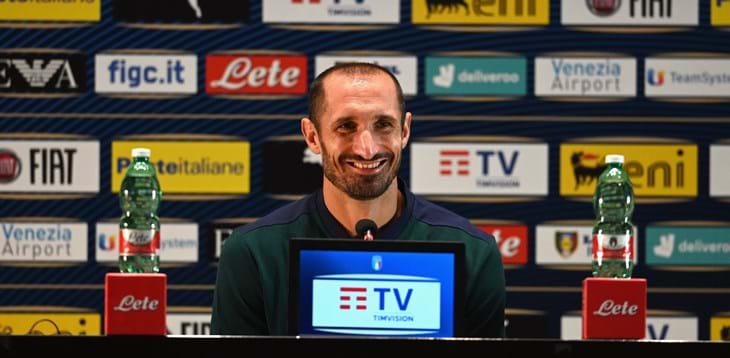 Chiellini ritrova l’Italia: “Una grande emozione, avevo bisogno di tornare in azzurro”
