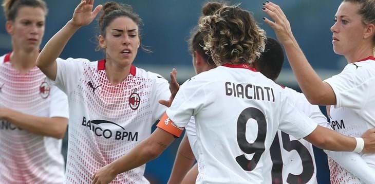 Il Milan torna a vincere in casa dell’Empoli, successi per Florentia e Verona