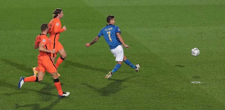 Nations League. A Bergamo botta e risposta tra Pellegrini e van de Beek