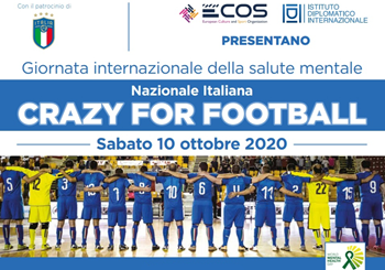 Crazy For Football: il calcio scende in campo per la salute mentale
