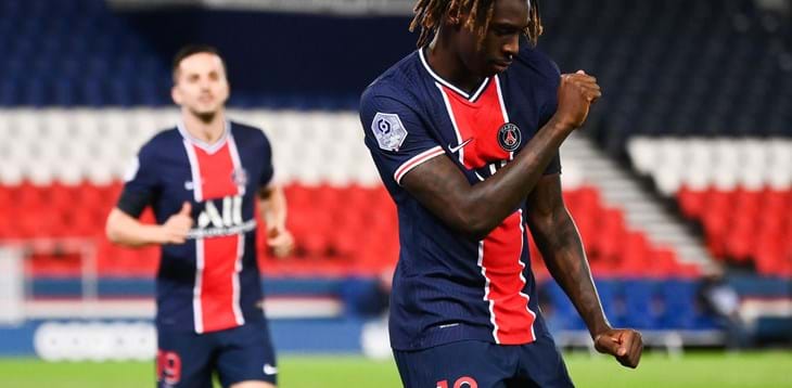 Primi gol in Ligue 1 per Moise Kean