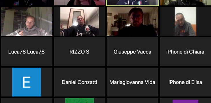 Riunione in videoconferenza con la Selezione Territoriale femminile