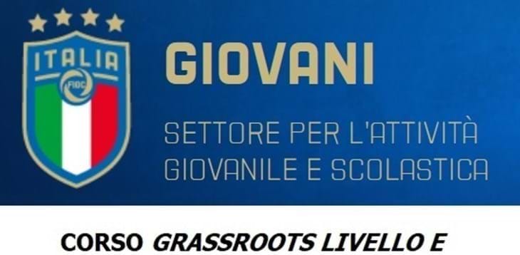 Corso Grassroots Level E Dirigenti Online