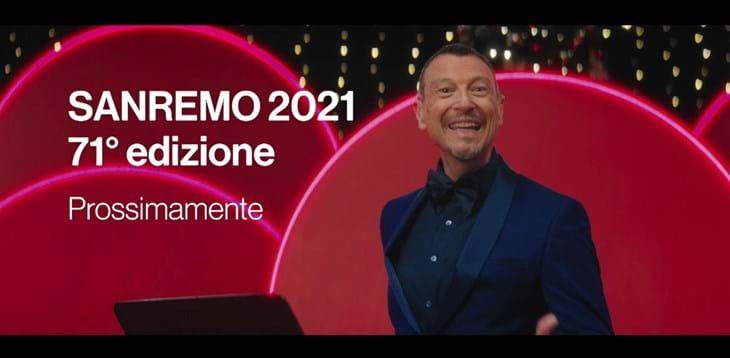La Nazionale e Sanremo insieme nelle case degli italiani. Amadeus: “Grazie alla FIGC”