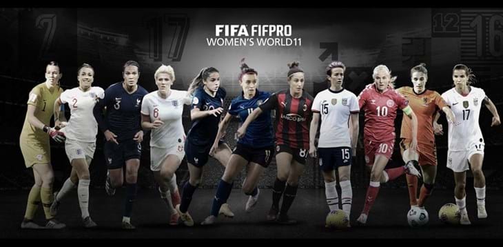 Barbara Bonansea inserita nella top 11 del 2020, è la prima italiana a ottenere il riconoscimento dalla FIFA