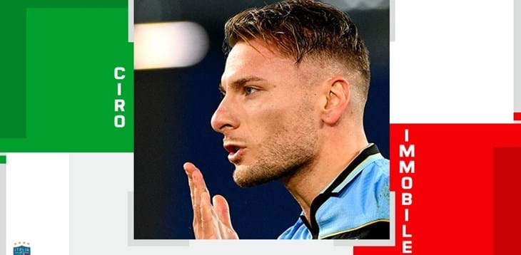 Ciro Immobile è il migliore italiano della 13^ giornata di campionato secondo i media
