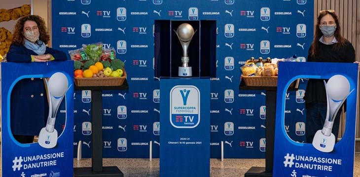 Esselunga ospita a Genova il trofeo della competizione. Mantovani: “Bello vedere la gioia dei bambini presenti”
