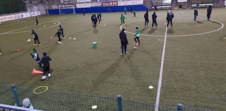 Visita dell'Ast al San Luigi Calcio di Trieste