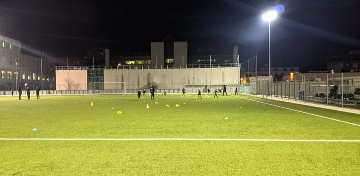 I Pulcini del Pordenone Calcio con l'Ast