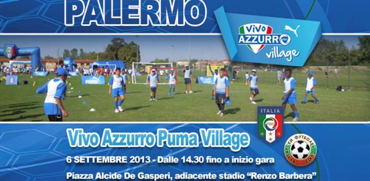 Vivo Azzurro PUMA Village: oggi a Palermo